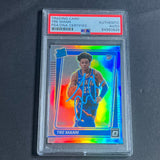 2021-22 Panini Optic #168 Tre Mann Signed AUTO PSA Slabbed Thunder