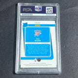 2021-22 Panini Optic #168 Tre Mann Signed AUTO PSA Slabbed Thunder