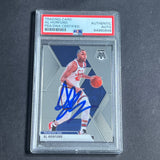 2019-20 Panini Mosaic #179 Al Horford Signed Card AUTO PSA Slabbed 76ers