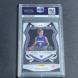2020 Panini Draft Picks #91 Jaden McDaniels Signed Card AUTO PSA/DNA Slabbed Washington