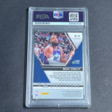 2019-20 Panini Mosaic #43 Mike Conley signed Card Auto PSA/DNA Slabbed Jazz