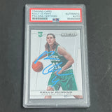 2013-14 Panini Prizm #272 Kelly Olynyk Signed Rookie Card AUTO PSA Slabbed RC Celtics