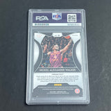 2019-20 Panini Prizm Draft Picks #18 Nickeil Alexander-Walker Signed Card AUTO PSA Slabbed RC Virginia Tech