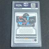 2021-22 Panini Prizm #210 Keldon Johnson Signed Card Auto PSA Slabbed Spurs