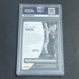 2019-20 Absolute Basketball #3 Keldon Johnson Signed Card Auto PSA Slabbed RC Spurs