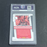 2013-14 Panini Prizm #123 Wesley Matthews Signed Card AUTO PSA Slabbed Trailblazers