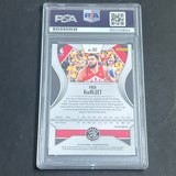 2019-20 Panini Prizm Iced Green #157 Fred VanVleet Signed Card AUTO PSA Slabbed Raptors