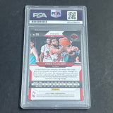 2020-21 PANINI PRIZM Iced Blue #215 Fred VanVleet Signed Card AUTO PSA Slabbed Raptors