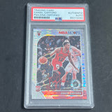 2019-20 NBA Hoops Premium Stock #243 Daniel Gafford Signed Card AUTO PSA Slabbed RC Bulls