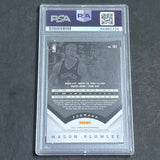 2013-14 Panini Prestige #182 Mason Plumlee Signed Card AUTO PSA RC Slabbed Nets