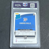 2018-19 Panini Donruss #171 Hamidou Diallo Signed Card AUTO PSA Slabbed RC Thunder