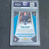 2017-18 Panini Prizim #240 Steve Clifford Signed Card PSA AUTO 10 Slabbed Hornets