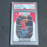 2020-21 NBA Hoops #177 Daniel Gafford Signed Card AUTO 10 PSA Slabbed Bulls