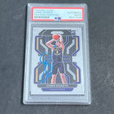 2021-22 Panini Prizm #315 Chris Duarte Signed Card AUTO PSA slabbed Pacers