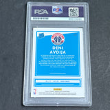 2020-21 Panini Donruss Optic #159 Deni Avdija Signed AUTO PSA Slabbed RC Wizards