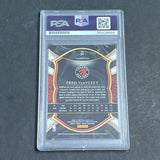 2020-21 Panini Select #29 Fred VanVleet Signed Card AUTO PSA Slabbed Raptors