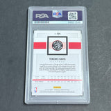 2019-20 Panini Chronicles #104 Terence Davis Signed Card AUTO 10 PSA Slabbed RC Raptors