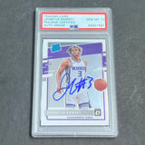 2020-21 Panini Donruss Optic #194 Jahmius Ramsey Signed Card AUTO 10 PSA Slabbed Kings