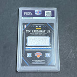 2013-14 Panini Pinnacle #43 Tim Hardaway Jr. Signed Card AUTO 10 PSA Slabbed Knicks