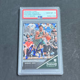 2015-16 Panini Threads #161 Rashad Vaughn Signed Card AUTO 10 PSA Slabbed RC Bucks