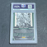 2015-16 Panini Threads #161 Rashad Vaughn Signed Card AUTO 10 PSA Slabbed RC Bucks