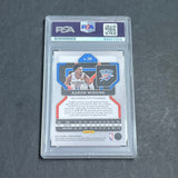 2021-22 Panini Prizm #286 Aaron Wiggins signed card AUTO 10 PSA/DNA Encapsulated RC Thunder