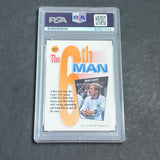 1992-93 Skybox #437 Brad Davis Signed Card AUTO 10 PSA Slabbed Mavericks