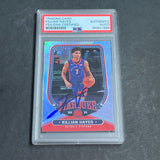 2020-21 Panini Chronicles Marquee #253 Killian Hayes Signed Card AUTO PSA Slabbed RC Pistons