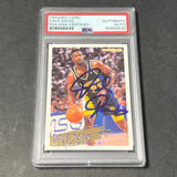 1993-94 Fleer #89 Dale Davis Signed Card PSA Slabbed Pacers