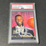 1993-94 Topps #127 Calbert Cheaney Signed Card AUTO PSA Slabbed Bullets