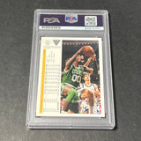 1991-92 Upper Deck #163 Robert Parish Signed AUTO 10 PSA Slabbed Celtics