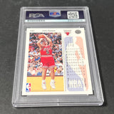 1992-93 Upper Deck #137 John Paxson Signed Card AUTO Grade 10 PSA Slabbed Bulls