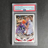 2004-05 Topps #123 Aleksandar Pavlovic Signed Card AUTO PSA Slabbed Cavaliers