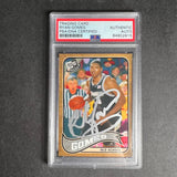 2005-06 Press Pass #7 Ryan Gomes Signed AUTO PSA Slabbed Providence