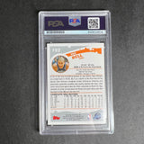 2005-06 Topps #193 Raja Bell Signed Card PSA Slabbed Jazz