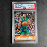 2009-10 Panini #5 Leon Powe Signed Card AUTO PSA/DNA Slabbed Cavaliers