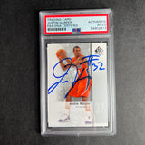 2011-2012 Upper Deck SPA #20 Justin Harper Signed Card AUTO PSA Slabbed Spiders