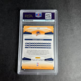 2009-10 Panini #256 Ronny Turiaf Signed Card AUTO PSA Slabbed Warriors