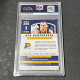 2012-13 Panini #299 Ben Hansbrough Signed Card AUTO PSA Slabbed Pacers