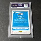 2020-21 Panini Donruss Optic #177 Udoka Azubuike AUTO 10 Signed Card PSA/DNA Encapsulated Jazz
