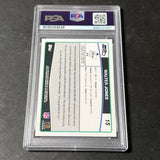 2006 Topps #15 Walter Jones PSA/DNA AUTO 10 Slabbed Seahawks