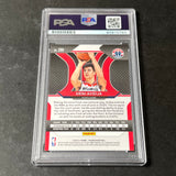 2020-21 Panini Prizm #290 Deni Avdija Signed Card PSA Auto Grade 10 Wizards