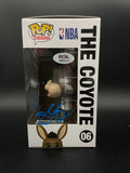 Zach Collins Signed The Coyote Funko Pop PSA/DNA Encapsulated San Antonio Spurs Autographed