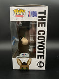 Keita Bates-diop Signed The Coyote Funko Pop PSA/DNA Encapsulated San Antonio Spurs Autographed