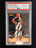 2009-10 Panini #148 Gilbert Arenas Signed Card AUTO PSA Slabbed Wizards