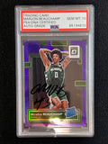 2022-23 Panini Donruss Optic #210 Marjon Beauchamp Signed Card AUTO PSA/DNA Slabbed Bucks