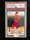 2009-10 Panini Prestige #231 Jeff Pendergraph Signed Card AUTO 10 PSA Slabbed RC Trail Blazers