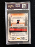 2009-10 Panini Prestige #231 Jeff Pendergraph Signed Card AUTO 10 PSA Slabbed RC Trail Blazers