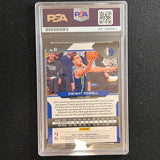 2020-21 Panini-Prizm #83 Dwight Powell Card AUTO PSA Slabbed Mavericks