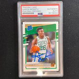 2020-21 Donruss Rated Rookie #232 Aaron Nesmith Signed Card AUTO PSA Slabbed RC Celtics